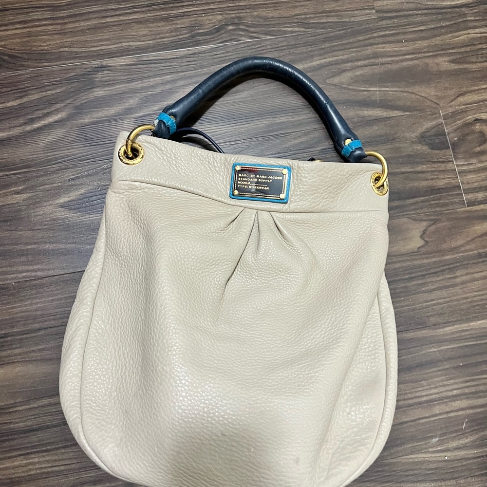 Marc by Marc Jacobs Hobo Bag cream and navy